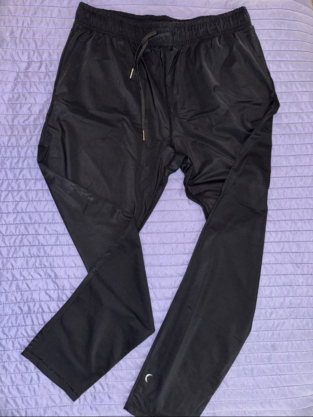 ZYIA Black Women's Athletic Joggers with Drawstring